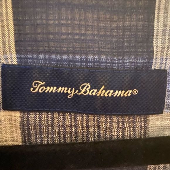 Tommy Bahama Plaid Button Up Shirt - Picture 3 of 4
